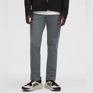 Lululemon ABC Pant, 34, Grey/Blue